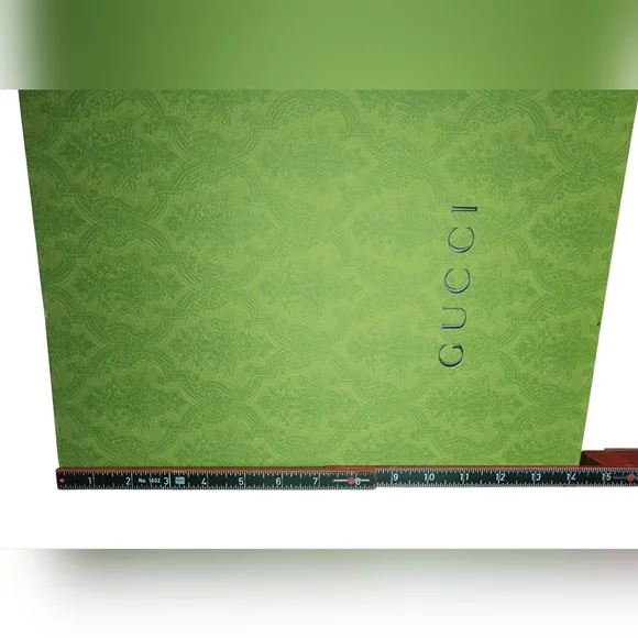 Gucci Empty Magnetic Closure Box, 14-1/4"L x 11"W x 7"D - Picture 9 of 12
